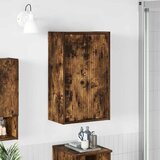 vidaXL Kupaonski ormar Zidne Dimljeni hrast 39 x 23.5 x 65 cm Cijene