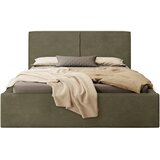 MID.YOU OBLAZINJENA POSTELJA 140 cm x 200 cm , les, tekstil, leseni material svetlo zelena | Shoptok.si