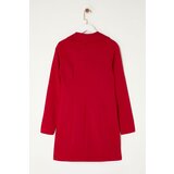 Trendyol Red Pleated Mini Woven Jacket Dress | Shoptok.si