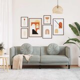 Trosjed s jastucima svjetlosivi baršunasti | shoptok.hr