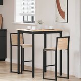  Stol za bar Prirodna 80 x 80 x 105 cm Čvrsto borovo drvo | shoptok.hr