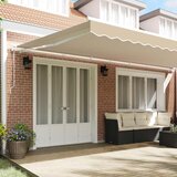  Električna retraktabilna tenda Bež 600 × 300 cm | shoptok.hr