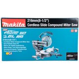 Makita Akumulatorska potezno-nagibna testera - ger LS002GZ01 + Efficut list testere za drvo; 40V XGT