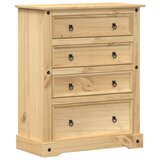 Furnova Predalnik Corona 92x48x120 cm trdna borovina, (21950538) | Shoptok.si