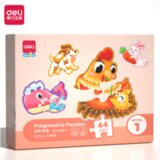 Deli PUZZLE - SLAGALICA PROGRESIVNI nivo 1 - 44 dela 74500-1 | ePonuda.com