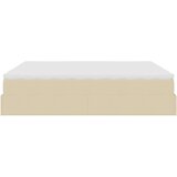 vidaXL otomanski okvir kreveta s madracima krem 180x200cm od tkanine | shoptok.hr