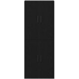  Ormar za montažu na zid 2 pcs Crni hrast 69,5 x 34 x 90 cm | Eponuda.ba