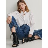 Reserved gležnjarji z vezalkami - črna | Shoptok.si