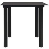  3-dijelni vrtni blagovaonski set od pvc ratana crni | shoptok.hr