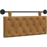  Držeće uzglavlje Zidne Smeđa 110 x 55 x 7 cm Baršun - Smeđa 100 cm bez LED | shoptok.hr