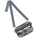 INF Prozorna PVC torba za čez ramo - nastavljiv trak, (21274895) Cene