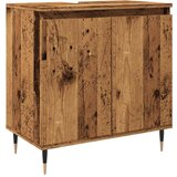 Maison Chic Kopalniška omarica - Kopalniški kabinet starinski les 58x33x60 cm inženirski les, (21794761) Cene