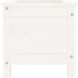  Vrtna sadilica bijela 40 x 40 x 39 cm od masivne borovine | shoptok.hr