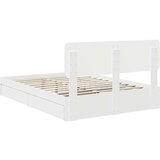  Krevet s od storage Bijelo 140 x 190 cm Konstruirano drvo | shoptok.hr