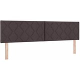 LED Box Spring Krevet Tamno smeđa 180 x 200 cm tkanina | shoptok.hr