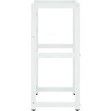 vidaXL kopalniški regal bel 40x38x83 cm železo | Shoptok.si
