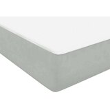 vidaXL Krevet s oprugama i madracem svjetlosivi 160x220 cm baršunasti | shoptok.hr