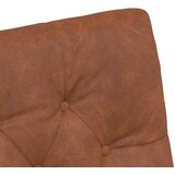  Blagovačke stolice s kotačima 2 pcs Smeđa 58 x 67 x 97 cm | shoptok.hr