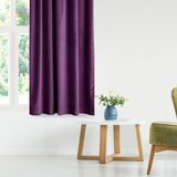 Restilo Vijolična žametna zavesa za delno zatemnitev 140x270 cm Eyelets – | Shoptok.si