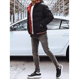 DStreet Dwustronna kurtka męska zimowa czarna | shoptok.hr