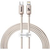 Baseus usb kabal crystal shine usb-c na lightning 2m 20W roze | ePonuda.com
