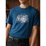 Sinsay Pamučna majica comfort fit s motivom bicikla | shoptok.hr
