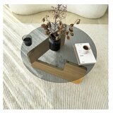Hanah home mia - oak, fume oakfume coffee table | ePonuda.com