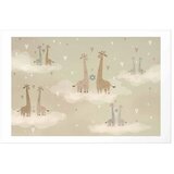  Plakat - Loving Giraffes 90x60 Bez okvira s margom | shoptok.hr
