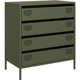 Maison Chic Komoda - Predalnik olivno zelena 68x39x73,5 cm hladno valjano jeklo, (21721628) Cene