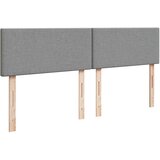 vidaXL Otomanski posteljni okvir z vzmetnico svetlo siv 200x200 cm | Shoptok.si