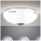 Orion dl 7-673 - plafonsko svetlo landhaus 2xE27/60W/230V prečnik 28 cm mat hrom/bela | Eponuda.com