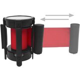  Pojasna pregrada na uvlačenje 200 cm crvena | shoptok.hr