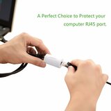 Ugreen RJ45 Anti-Voltage Ethernet konektor, crna, polybag | shoptok.hr