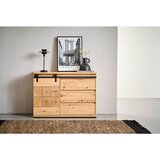 Landscape komoda, črna, barve hrasta | Shoptok.si