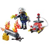 Playmobil Vatrogasac sa vodenom pumpom Cene