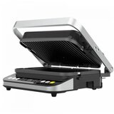 Aeno electric grill EG5: 2000W, 2 heating modes - lower grill, both grills, 6 preset programs, defrost, max opening angle -180°, temperature regulation, timer, removable double-sided plates, plate size 320*220mm'' | ePonuda.com