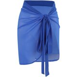 Hunkemöller Brisače za na plažo 'Santorini' modra | Shoptok.si