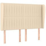  Uzglavlje s ušima krem 147x23x118/128 cm od tkanine | shoptok.hr