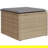  8-dijelni set vrtnih sofa s jastucima bež od poliratana | shoptok.hr