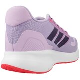 Adidas Superge 'Runfalcon 5' sivka / orhideja / neonsko lila / črna | Shoptok.si