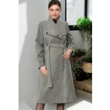 Dewberry Z6645 WOMEN'S COAT-PLAIN GREY Cijene