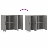  Komoda boja hrasta sonome 90 x 34 x 80 cm konstruirano drvo | shoptok.hr