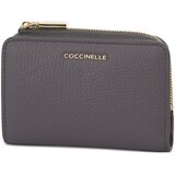Coccinelle Denarnice Y18 SOFT METAL Siva Cene
