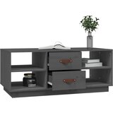  Stolić za kavu sivi 100 x 50 x 41 cm od masivne borovine | shoptok.hr