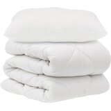  Set deka s jastukom 2 kom. Bijela Mikrovlakna | shoptok.hr