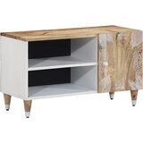 Maison Chic TV omarica - TV stojalo - Televizijska omarica 80x31,5x46 cm trden mangov les, (21701285) | Shoptok.si