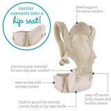 Infantino nosiljka Hip Rider Airy 5u1 - Light Beige | shoptok.hr