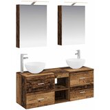  Set namještaja za kupaonicu 5 pcs Staro drvo | shoptok.hr