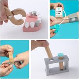UMU® Doctors & Nurses Deluxe Doctor's Set aktivnostna igrača iz lesa | Shoptok.si