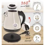 Električni grelnik vode creme s termometrom 1,7L 2200W CR1344CR